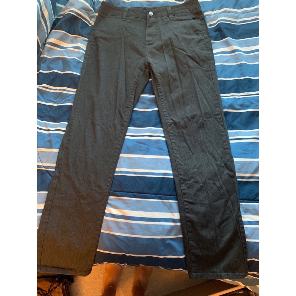 DARK GREY JEANS RSQ TILLYS SLIM STRAIGHT SIZE 31